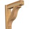 Ekena Millwork Funston Block Rough Sawn Outlooker, Western Red Cedar, 6"W x 24"D x 24"H OUT06X24X24FST05RWR - alternate 1